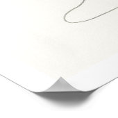 Veters strikken - Groot Archief Tekenprint Poster (Hoek)