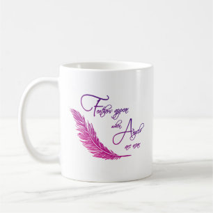 Veters verschijnen als Angels dichtbij zijn Koffiemok