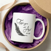 Veters verschijnen als Angels dichtbij zijn Koffiemok