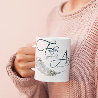 Veters verschijnen als Angels dichtbij zijn Koffiemok