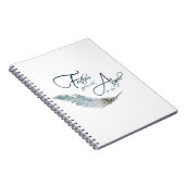 Veters verschijnen als Angels dichtbij zijn Notitieboek (Rechterzijde)