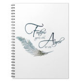 Veters verschijnen als Angels dichtbij zijn Notitieboek (Voorkant)