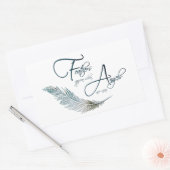 Veters verschijnen als Angels dichtbij zijn Rechthoekige Sticker (Envelop)