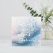 Veters verschijnen waar Engelen bijna groet zijn Kaart (Staand voorkant)