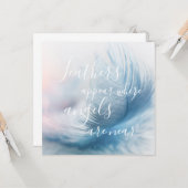 Veters verschijnen waar Engelen bijna groet zijn Kaart (Voorkant / Achterkant in situ)