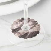 Veters Wijnglaslabel (Dichtbij)