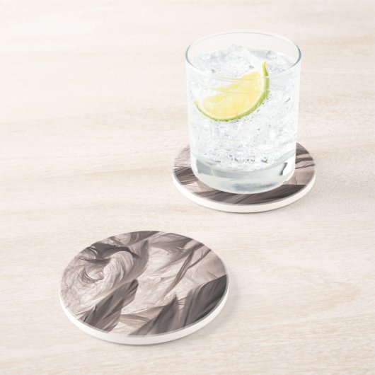 Veters Zandsteen Onderzetter (Zijkant)