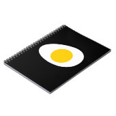 Vetgebakken eieren notitieboek (Linkerzijde)