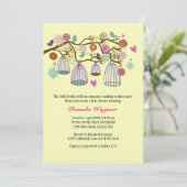 Vetgebakken Vrienden (Geel) Uitnodiging (Staand voorkant)