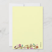 Vetgebakken Vrienden (Geel) Uitnodiging (Achterkant)