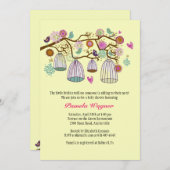 Vetgebakken Vrienden (Geel) Uitnodiging (Voorkant / Achterkant)