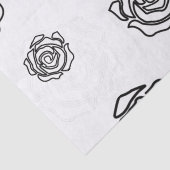 vetgedrukt Roos-tissuepapier Tissuepapier (Detail)