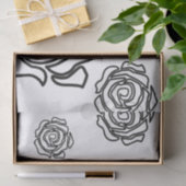 vetgedrukt Roos-tissuepapier Tissuepapier (Geschenk)