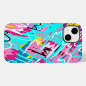 Vetgedrukte Abstracte afdrukken Case-Mate iPhone Case (Achterkant (horizontaal))