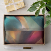 Vetgedrukte Abstracte penseelstreek Tissuepapier (Geschenk)