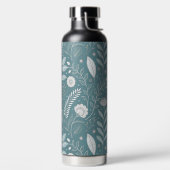 Vetgedrukte Abstracte textuur 32 oz stijlvolle wat Waterfles (Links)