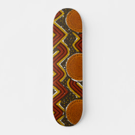 Vetgedrukte Afrikaanse print Persoonlijk Skateboard