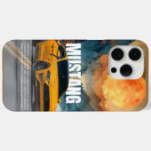Vetgedrukte Automotive Art Phone Case (Achterkant (horizontaal))