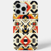 Vetgedrukte Azteekse geometrie – Levendige stampat Case-Mate iPhone Case (Achterkant)