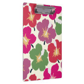 Vetgedrukte bloemen veelkleurig klembord (Rechts)