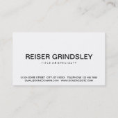 vetgedrukte cheques op SCHAATS Visitekaartje (Achterkant)