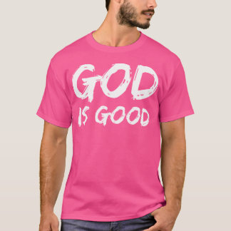 Vetgedrukte Christelijke aanbidding Quote Mannen C T-shirt