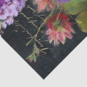 Vetgedrukte Dahlia gemengde boeket decoupage Tissuepapier (Detail)