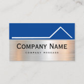 Vetgedrukte dakreparaties en onderhoudsservice Met Visitekaartje (Voorkant)