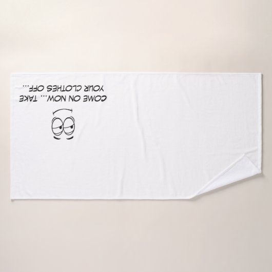 Vetgedrukte en badhanddoek (Badhanddoek)