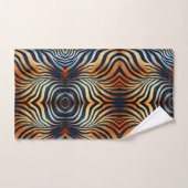 Vetgedrukte en heldere kleurrijke Zebra Patroon Ha Bad Handdoek (Handdoek)