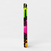 Vetgedrukte en heldere verfspatten Case-Mate iPhone case (Achterkant/links)