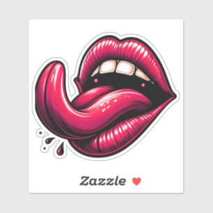 Vetgedrukte expressie van een levendige, Motivatie Sticker