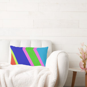 Vetgedrukte geometrie voor het moderne oog kussen