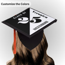 Vetgedrukte geometrische aangepaste kleuren