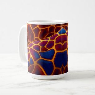 Vetgedrukte Giraffe Koffiemok