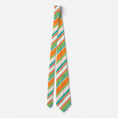 Vetgedrukte heldere strepen en Stippen Stropdas (Achterkant)