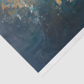 Vetgedrukte kerstboom olieverfschilderij Decoupage Tissuepapier (Detail)