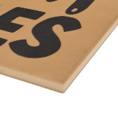 Vetgedrukte keuken teken met whisky en spatel snijplank (Hoek)