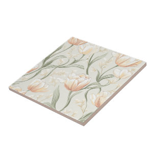 Vetgedrukte keuken Tulp Keramische Tegels voor de  Tegeltje