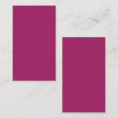 Vetgedrukte kleur blok bruiloft uitnodigen - Magen Informatiekaartje (Voorkant / Achterkant)