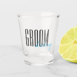 Vetgedrukte letters "Groom" Persoonlijke bruiloft Shot Glas<br><div class="desc">Persoonlijke cadeautjes voor je trouwfeest.</div>