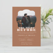 vetgedrukte letters | Uitnodiging voor een repetit (Staand voorkant)