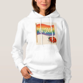 Vetgedrukte LGBTQ en trots Hoodie