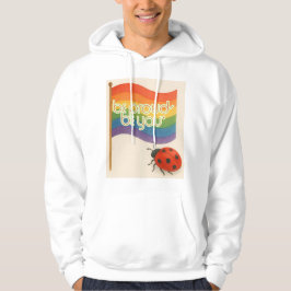 Vetgedrukte LGBTQ en trots Hoodie