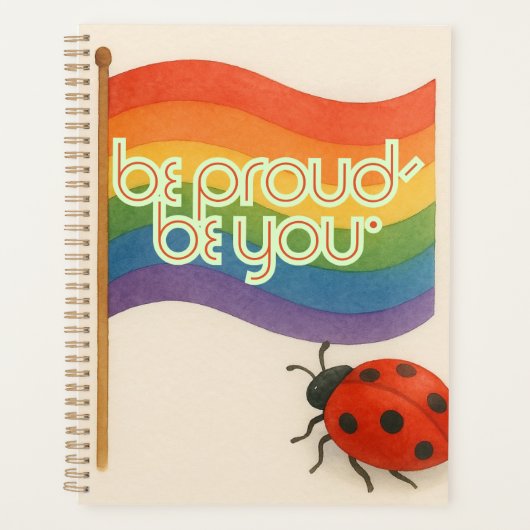 Vetgedrukte LGBTQ en trots Planner (Voorkant)