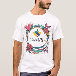 Vetgedrukte liefde: "Je bent mijn alles" T-shirt