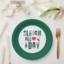 Vetgedrukte maskers Brieven Winterscènes 'Sleigh d