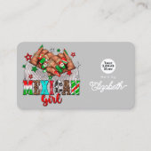 Vetgedrukte Mexicaanse nagelsalon Visitekaartje (Voorkant)