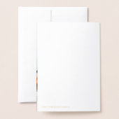 Vetgedrukte minimale foto bruidsmeisje voorstel folie kaarten (Met envelop)