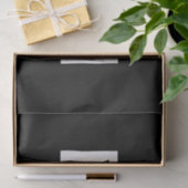 Vetgedrukte, moderne bewerkbare tekst | Zwart & Wi Tissuepapier (Geschenk)